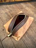 “The Redmond” Full Grain Leather Dopp Kit, Toiletry Bag, Shave Kit