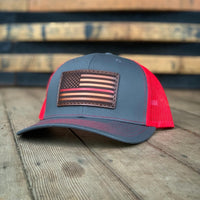 Thinline Series Trucker Cap; Thin Blue Line, Thin Red Line, Thin Green Line