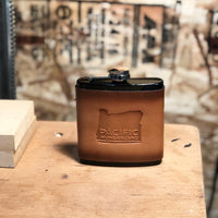 Leather Wrapped Flask