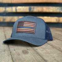 Thinline Series Trucker Cap; Thin Blue Line, Thin Red Line, Thin Green Line
